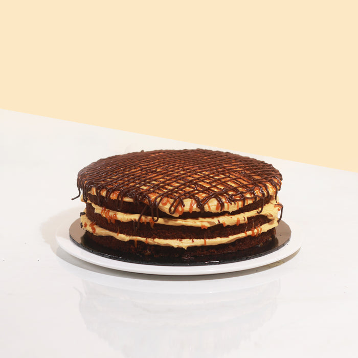 Elevete Patisserie Salted Caramel drizzle cake