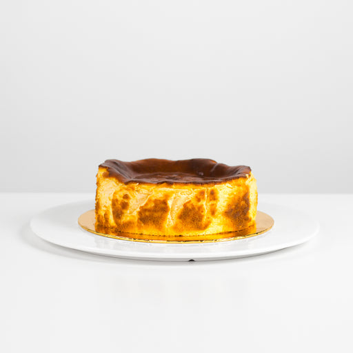Cempedak burnt cheesecake