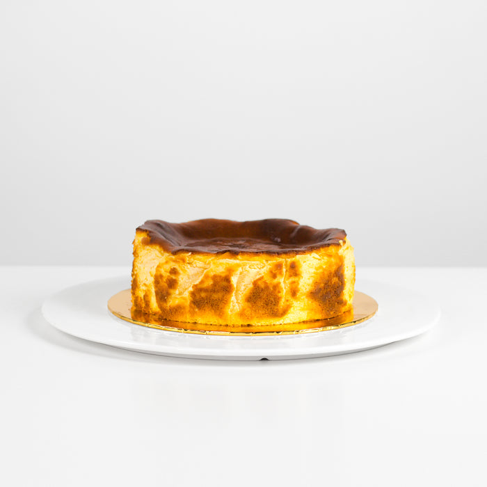 Cempedak burnt cheesecake