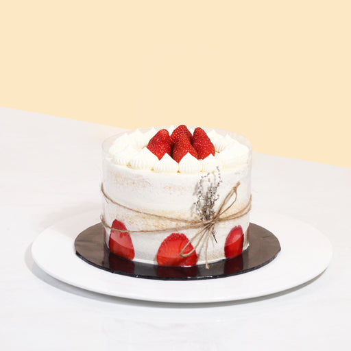 Strawberry Vegan Cake