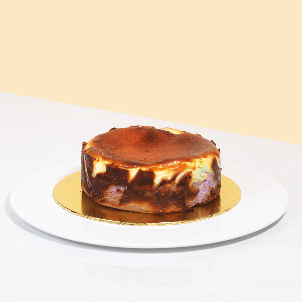 Sweet Potato Burn Cheese Cake