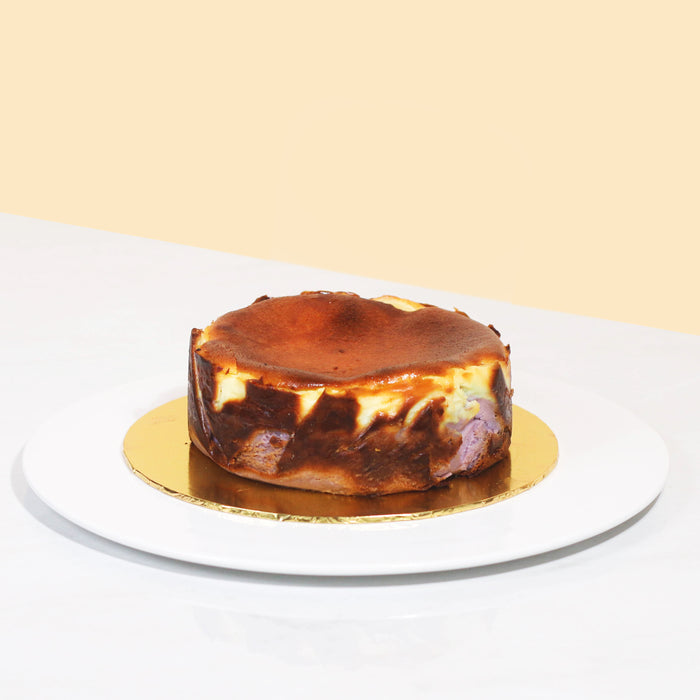 Sweet Potato Burn Cheese Cake