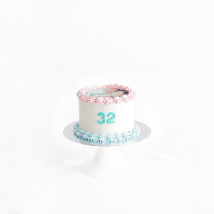 Edible image printed cake