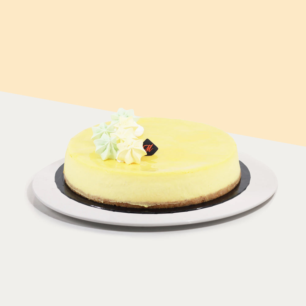 Musang king durian cheesecake