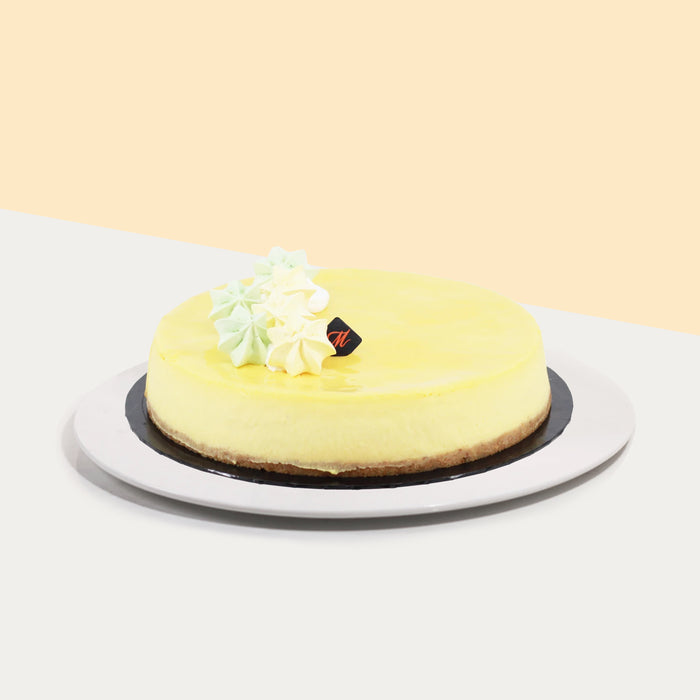 Musang king durian cheesecake