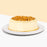 Gula Melaka cake with caramelized banana topped with caramelized nuts