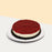 Buttery cookie crumb cheesecake topped with Raspberry filling