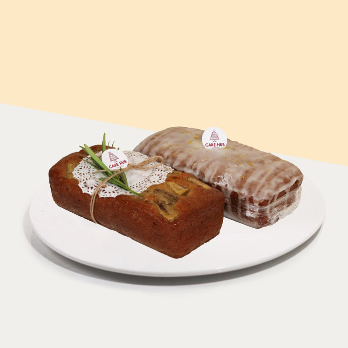 Set of 2 Vegan Loaf Cake