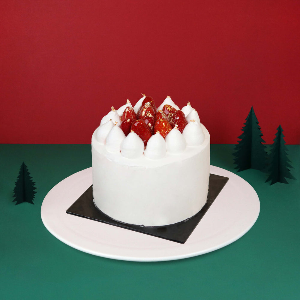 Strawberries & Cream 5 inch - Cake Together - Online Birthday Cake Delivery