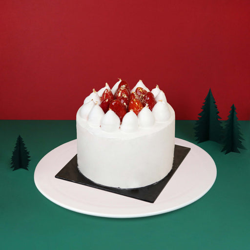 Strawberries & Cream 5 inch - Cake Together - Online Birthday Cake Delivery