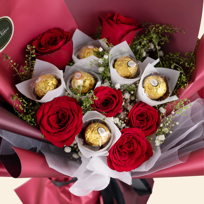  Cowie Flower Bouquet (Fresh Flower) - Cake Together - Online Birthday Cake Delivery