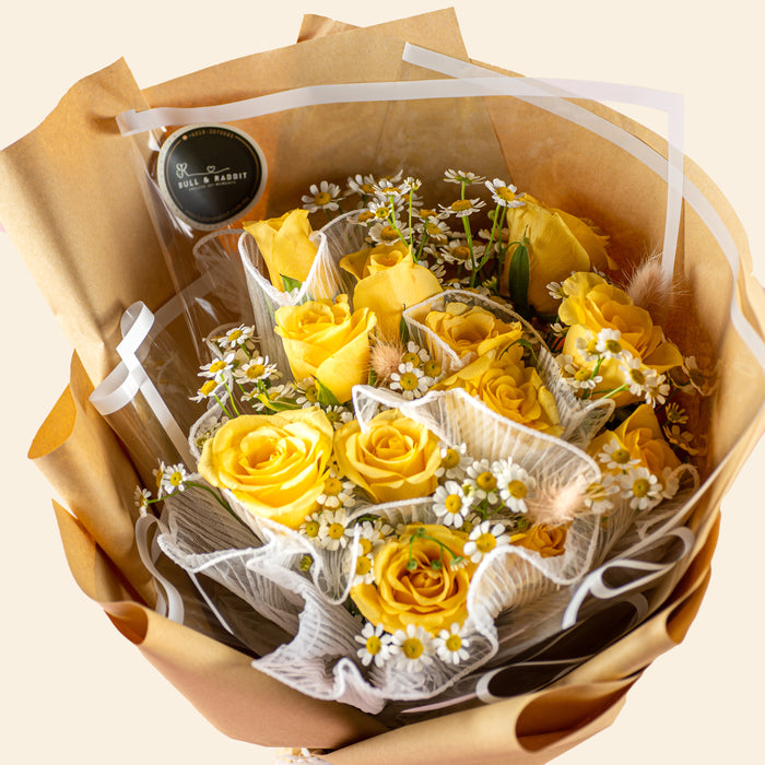Delina Bouquet (Fresh Flower) - Cake Together - Online Birthday Cake Delivery