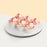 Pink buttercream cupcakes yellow buttercream and breast cancer ribbon
