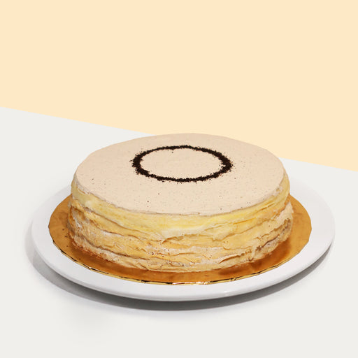 Earl grey Mille Crepe cake