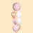 Balloon bundle with a pink Happy Birthday balloon for the ladies