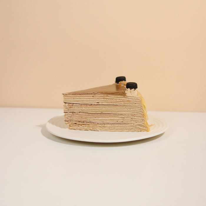 Tiramisu Mille Crepe 8 inch - Cake Together - Online Birthday Cake Delivery