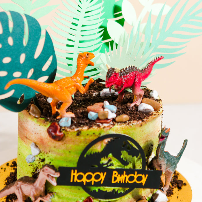 Dinosaur World - Cake Together - Online Birthday Cake Delivery