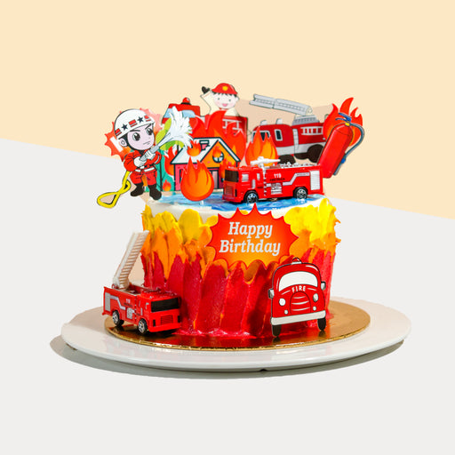 Hero Fireman 5 inch - Cake Together - Online Birthday Cake Delivery