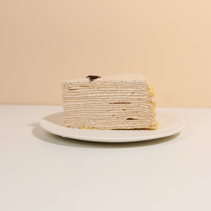 Earl Grey Mille Crepe 8 inch - Cake Together - Online Birthday Cake Delivery