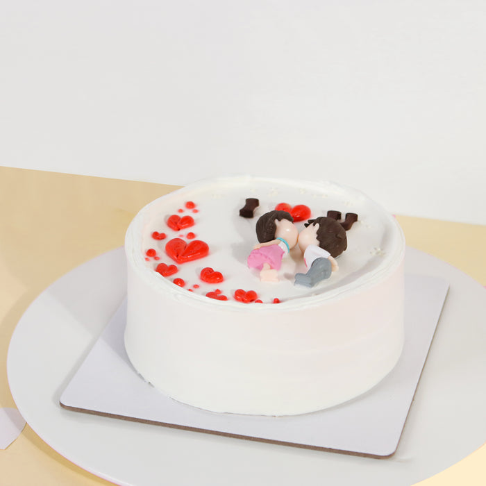 I Kiss You 6 inch - Cake Together - Online Birthday Cake Delivery