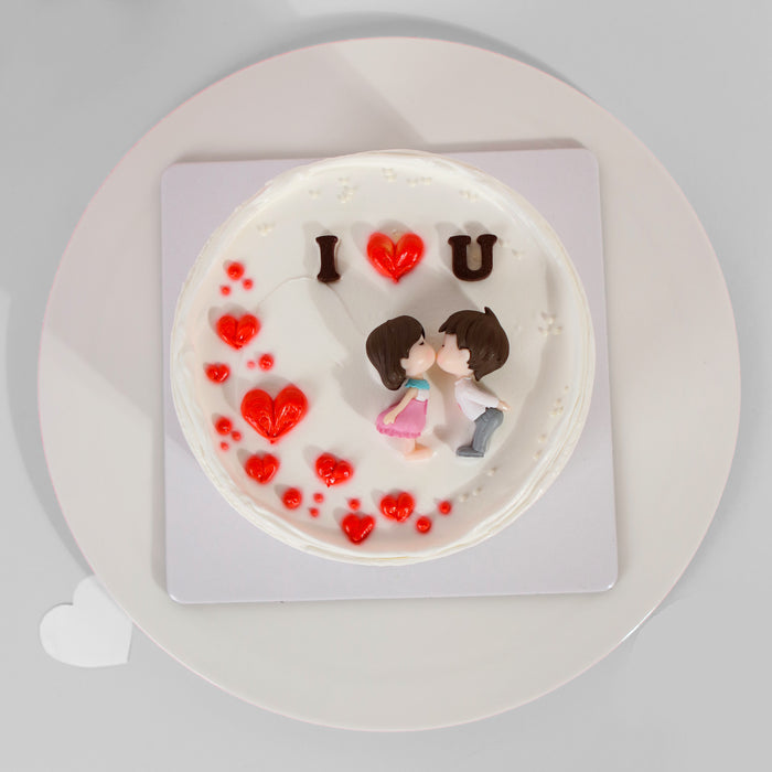 I Kiss You 6 inch - Cake Together - Online Birthday Cake Delivery