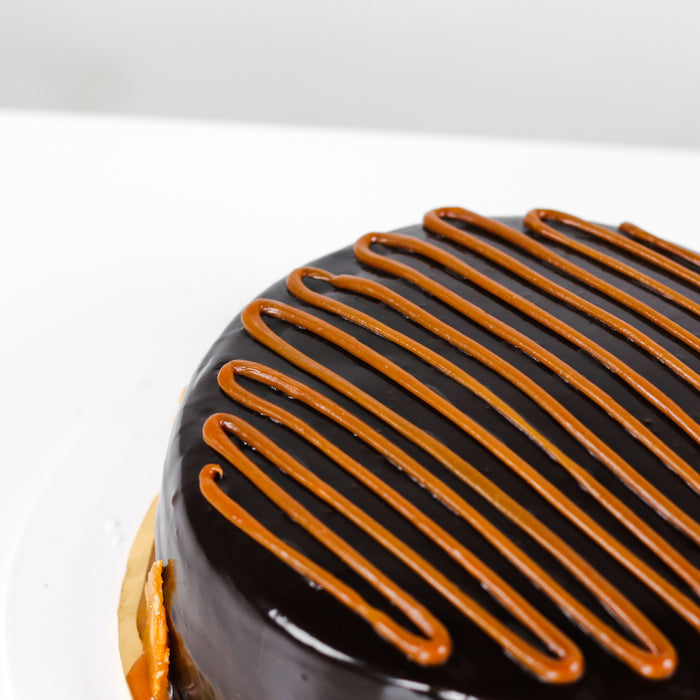 Salted Caramel Chocolate Cake 8 inch - Cake Together - Online Birthday Cake Delivery