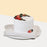 Chocolate sponge cake with dark cherry fillings, topped with fresh strawberries and blueberries