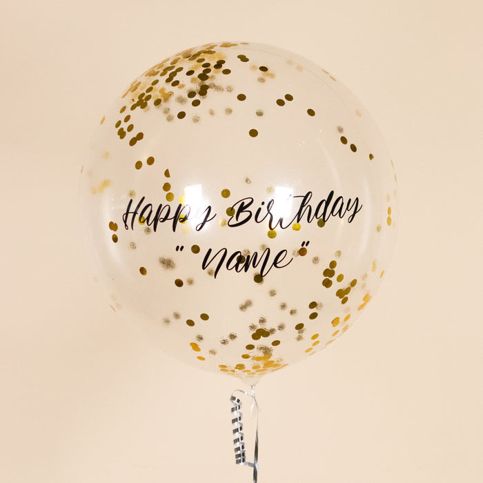 Luxe Personalised Message Balloons 7 Pieces