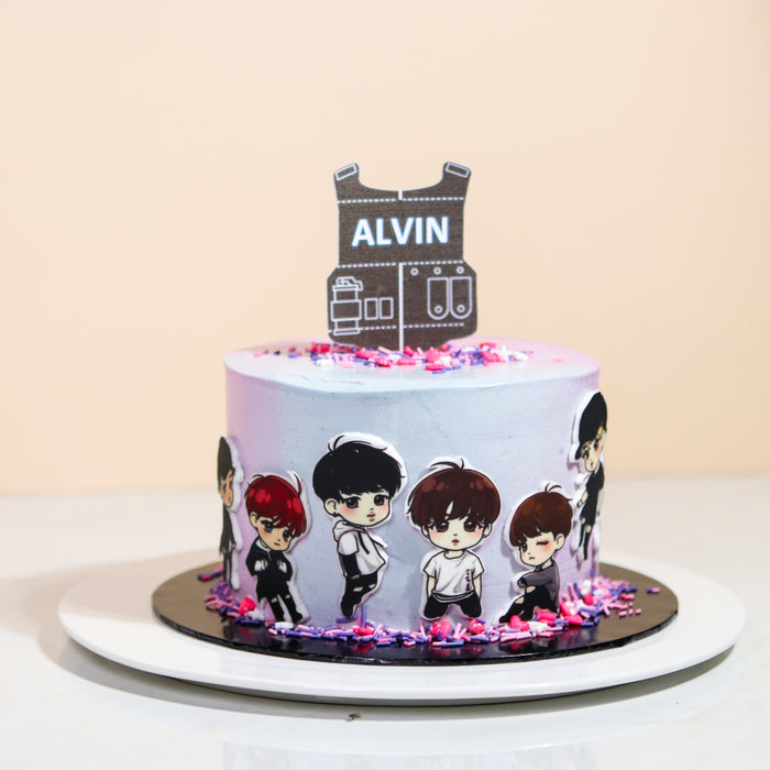 BTS Cake - Cake Together - Online Birthday Cake Delivery