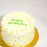 Korean Minimalist Funfetti Cake 6 inch - Cake Together - Online Birthday Cake Delivery