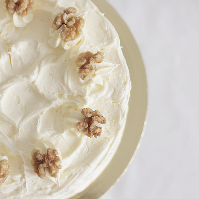 Carrot Walnut Cake 8 inch - Cake Together - Online Birthday Cake Delivery