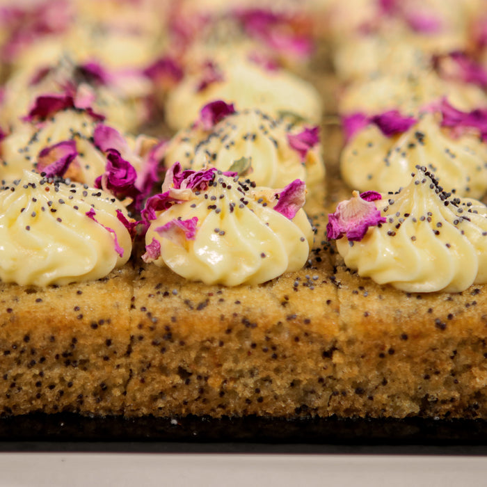 Lemon Poppyseed Bites 9 inch