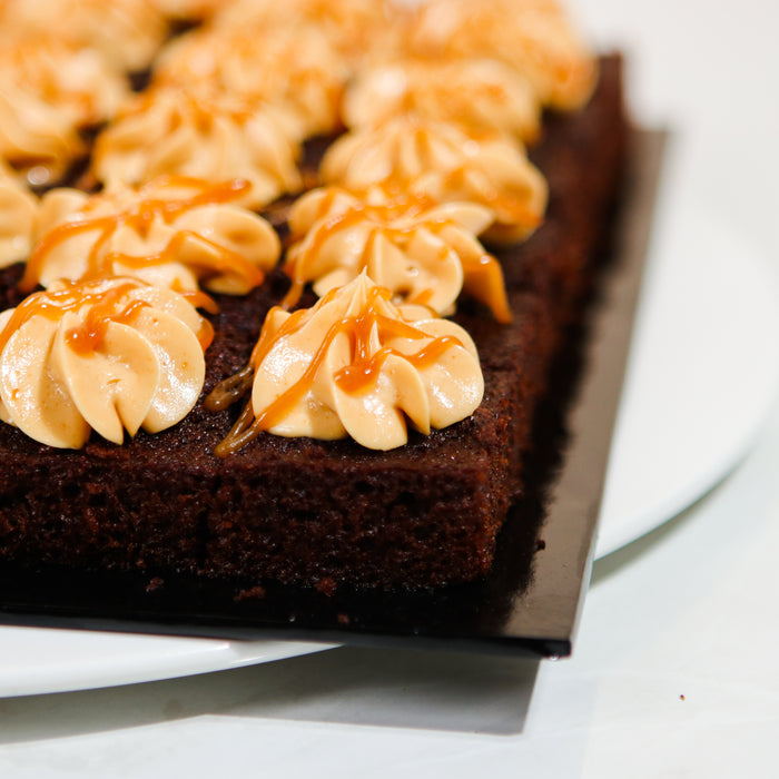 Salted Caramel Chocolate Cake Bites 9 inch