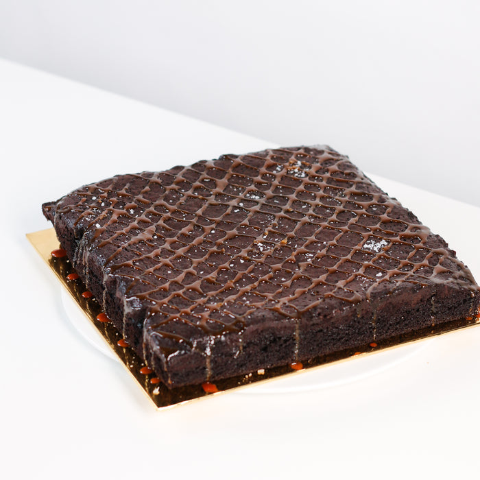 Salted Caramel Brownies 10 inch - Cake Together - Online Birthday Cake Delivery