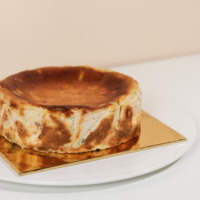 Cendol Burnt Cheese Cake - Cake Together - Online Birthday Cake Delivery