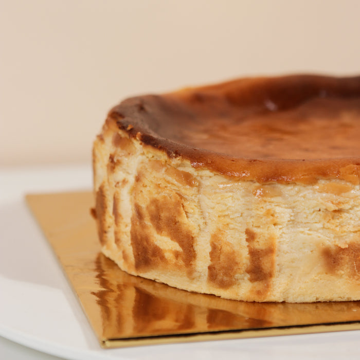 Durian Burnt Cheese Cake - Cake Together - Online Birthday Cake Delivery