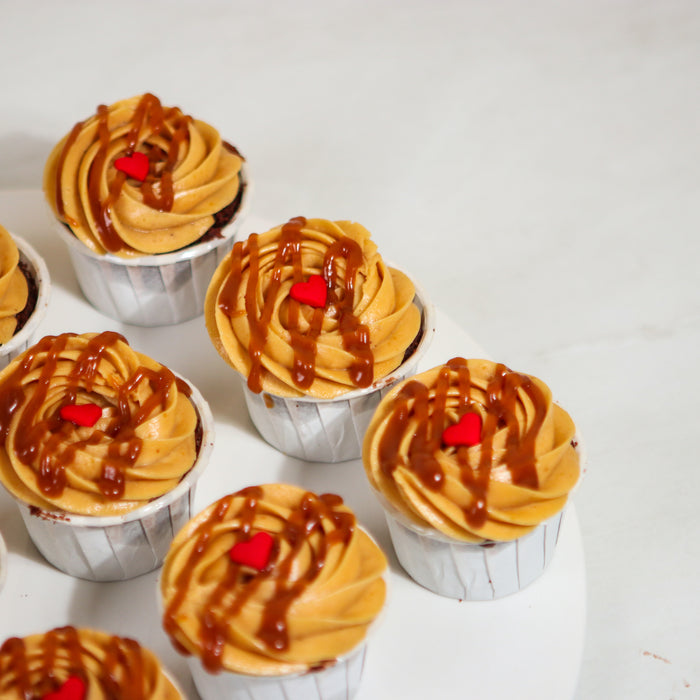 Salted Caramel Chocolate Cupcakes