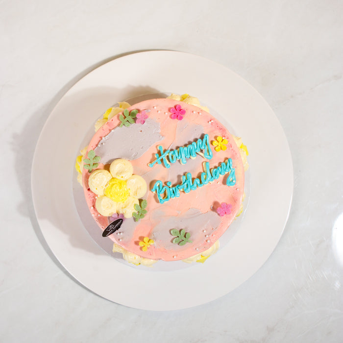    Daisy Korean Ins Cake 6 inch - Cake Together - Online Birthday Cake Delivery