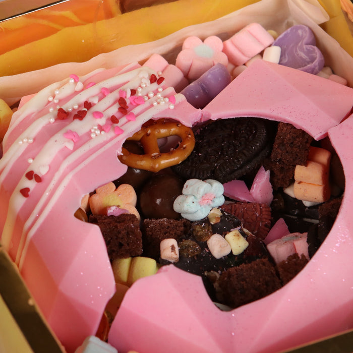 Don't Break My Heart Pinata Chocolate Box 7 inch - Cake Together - Online Birthday Cake Delivery