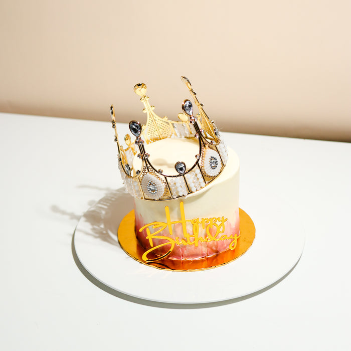 Majestic Crown Cake 5 inch - Cake Together - Online Birthday Cake Delivery