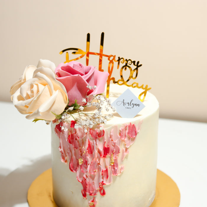 Fresh Flowers Cake 5 inch - Cake Together - Online Birthday Cake Delivery