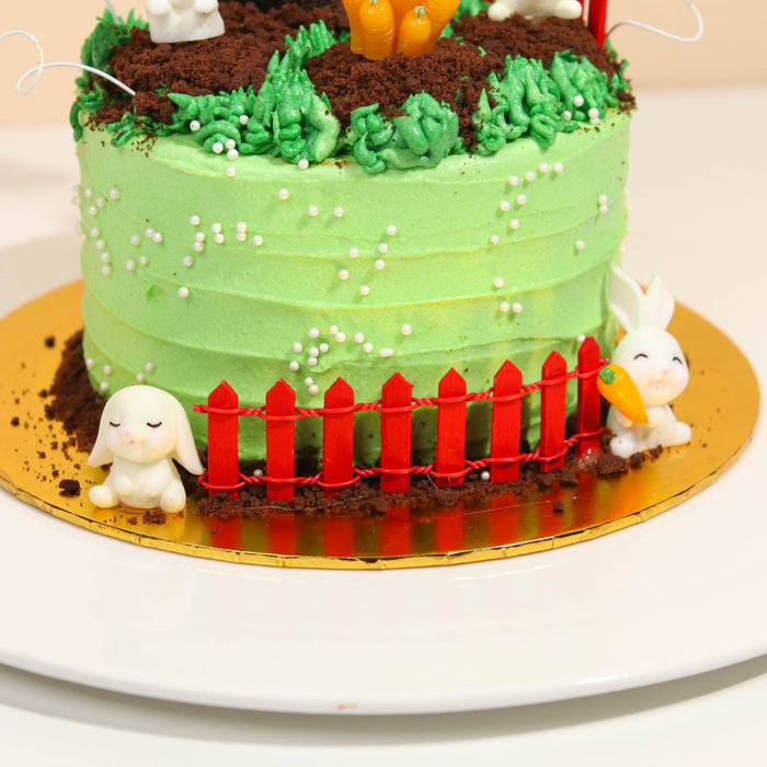 Rabbit Wonderland 5 inch - Cake Together - Online Birthday Cake Delivery