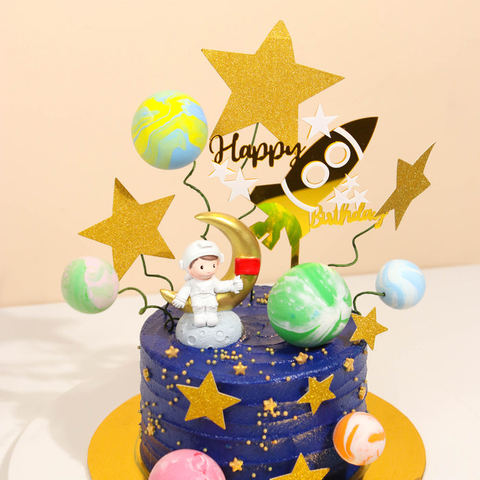 Galaxy Astronaut - Cake Together - Online Birthday Cake Delivery