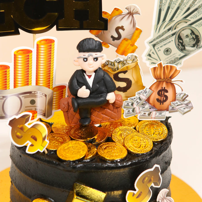 Rich Man - Cake Together - Online Birthday Cake Delivery