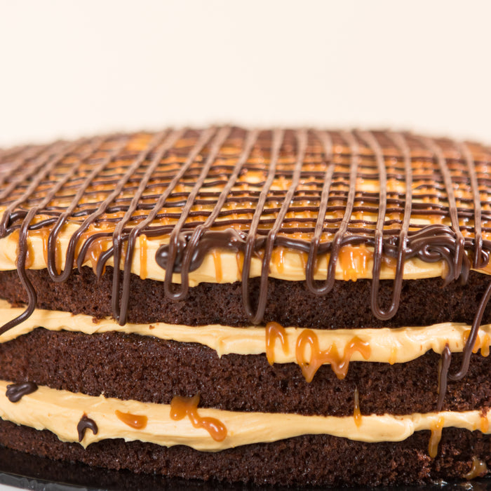Salted Caramel Chocolate 9 inch