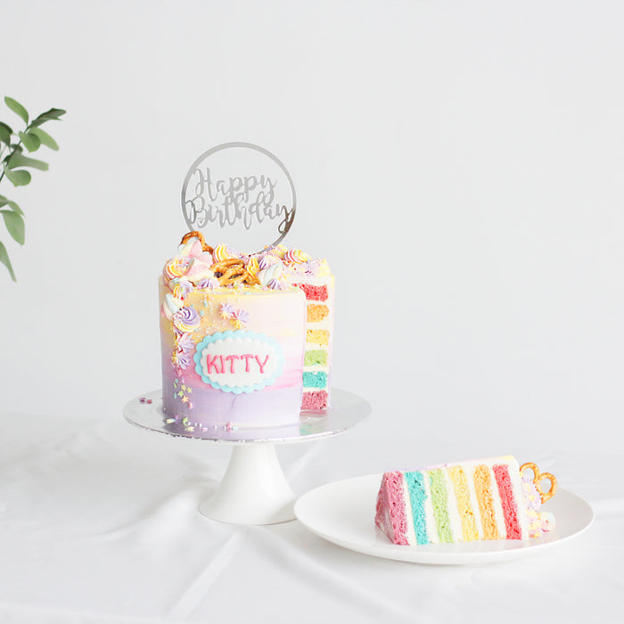 Rainbow Cake - Cake Together - Online Birthday Cake Delivery
