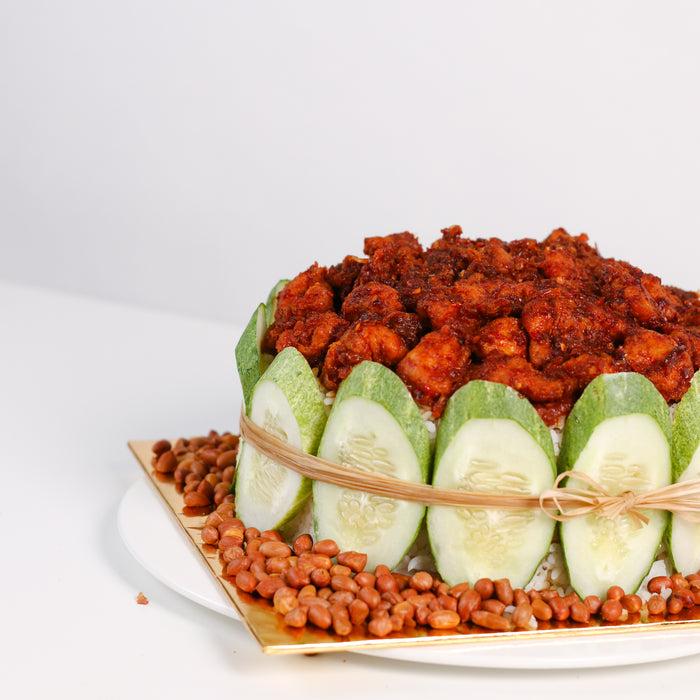 Vegetarian Nasi Lemak Cake - Cake Together - Online Birthday Cake Delivery