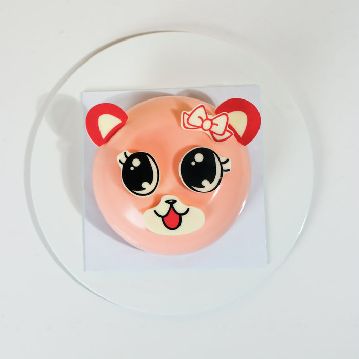 Pink Kitty Cake 6 inch - Cake Together - Online Birthday Cake Delivery