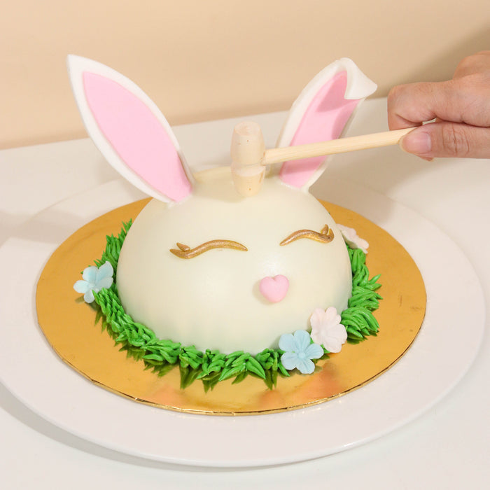 Cute Bunny Pinata Surprise - Cake Together - Online Birthday Cake Delivery	