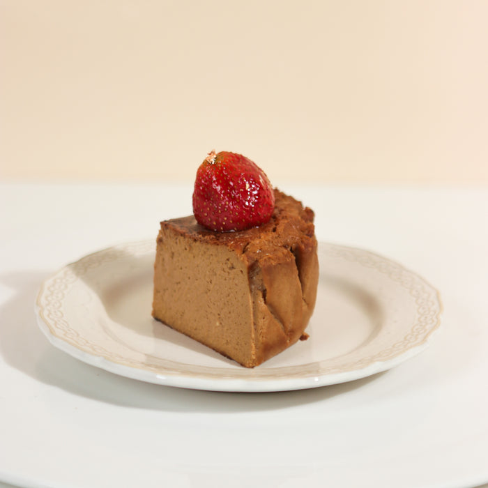 Café Machinato Burnt Cheesecake 5 inch - Cake Together - Online Birthday Cake Delivery